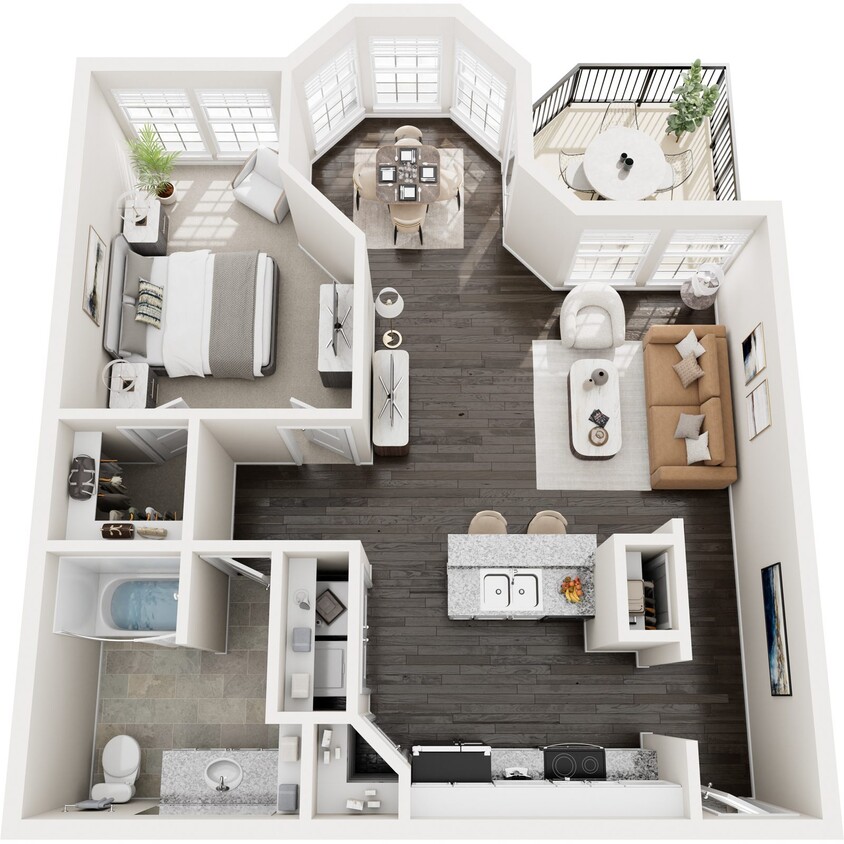 Floor Plan - Preston Renovated