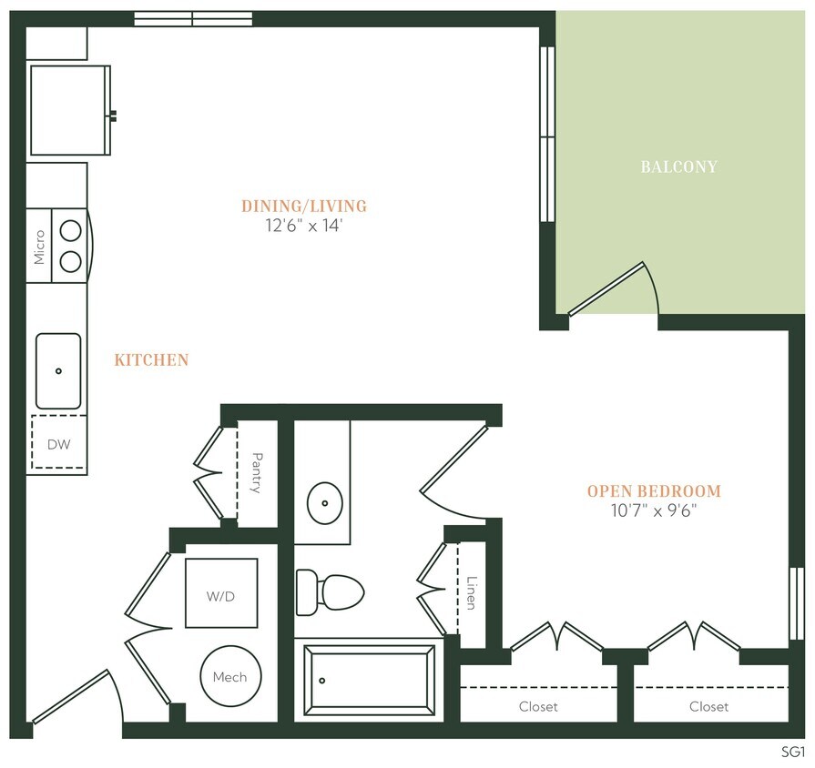 Floor Plan - A1A
