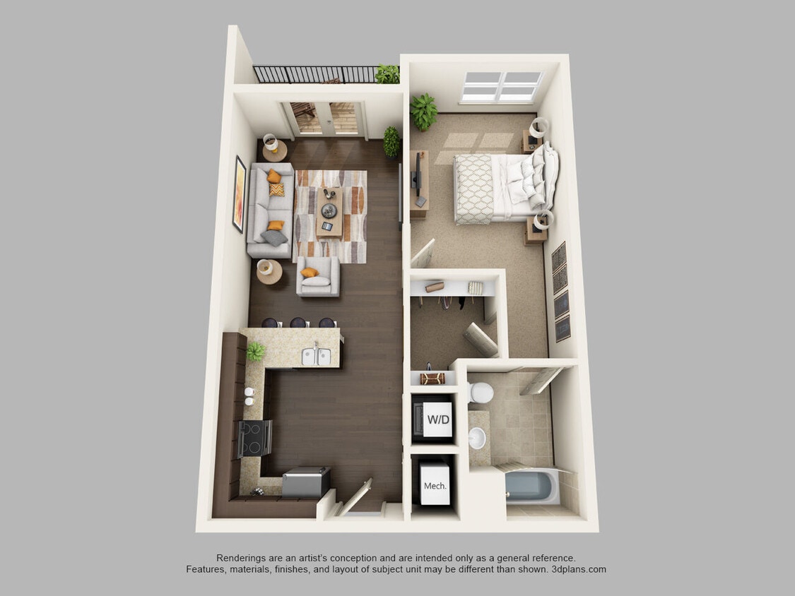 Floor Plan - Unit B