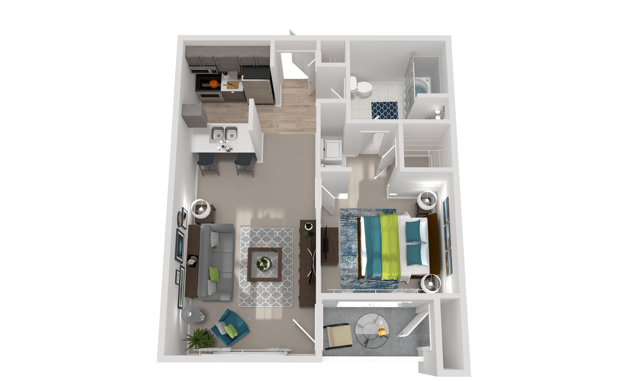 Floor Plan - Metropolitan Renovated