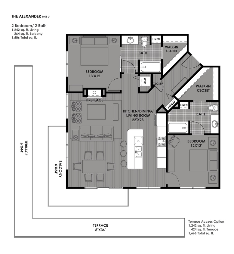 Floor Plan - The Alexander