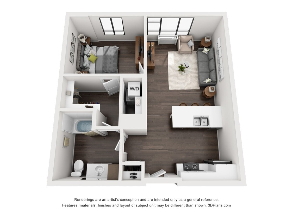 Floor Plan - 1B BMR