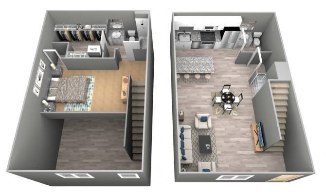 Floor Plan - Lexington III (Loft)