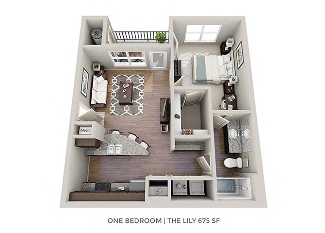 Floor Plan - The Lilly