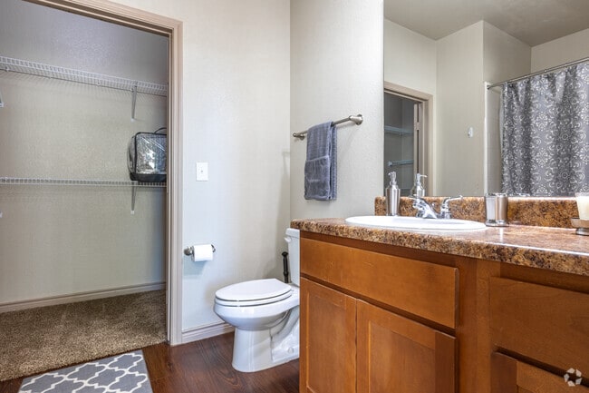 2BR, 2BA - 1,075SF - Bathroom - Anatole at City View