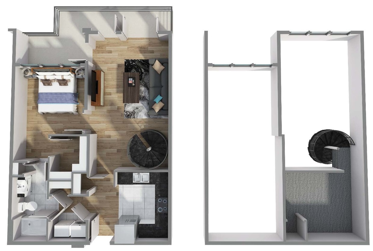 Floor Plan - Central Loft