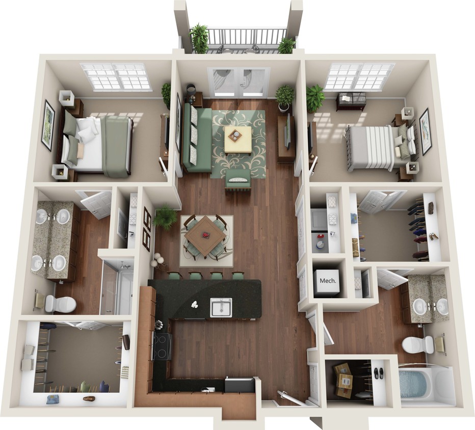 Floor Plan - Hawthorne