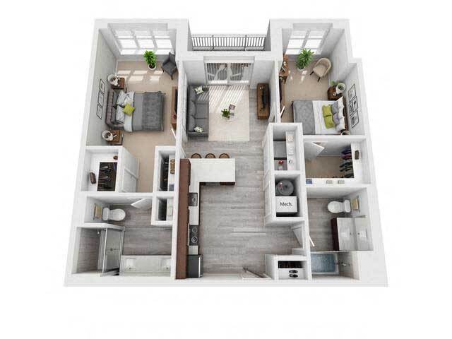 Floor Plan - b5a-buck