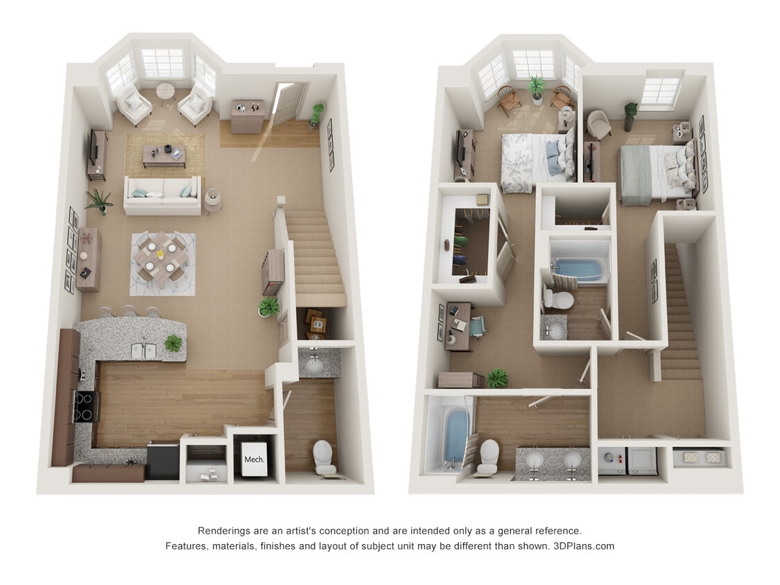 Floor Plan - Ross Townhome