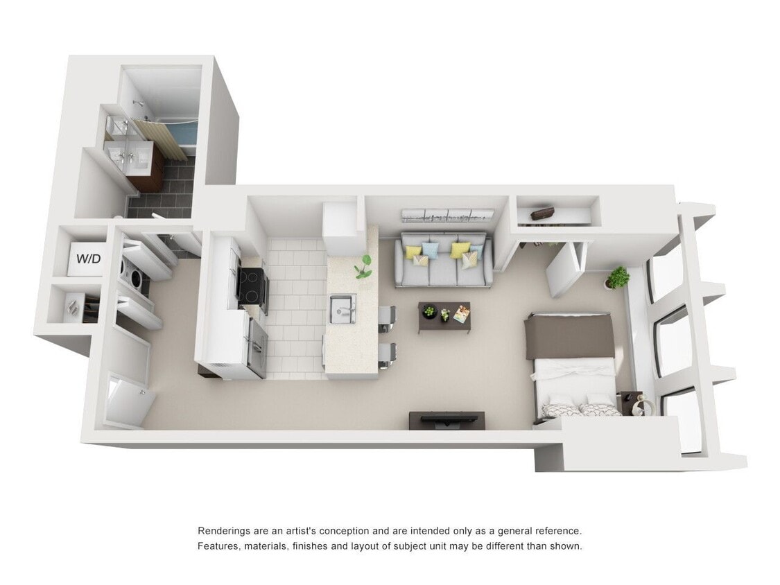 Floor Plan - Studio