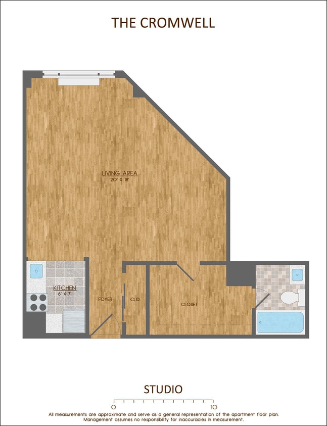 Floor Plan - Studio Large