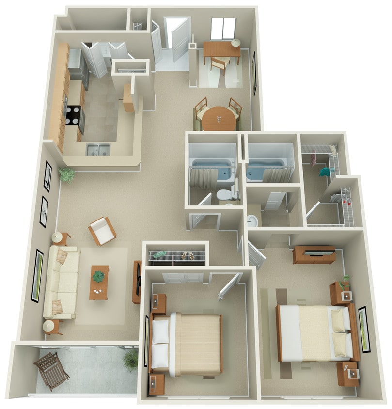 Floor Plan - Mt. Adams