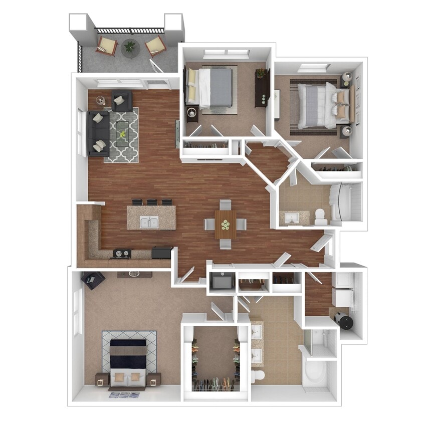 Floor Plan - 3B