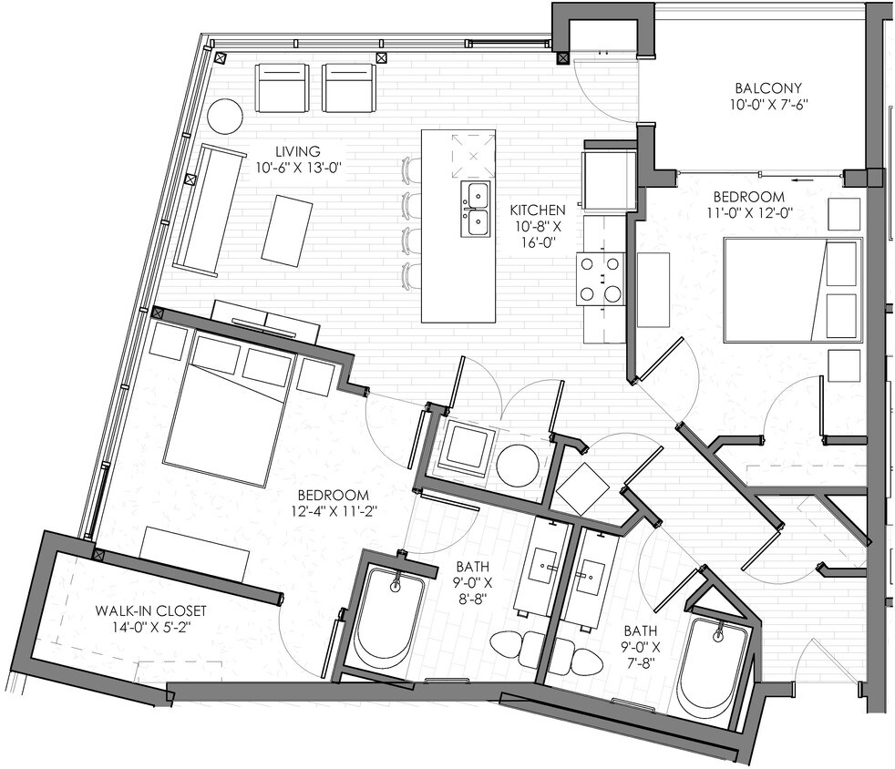 Floor Plan - Lake Arbor