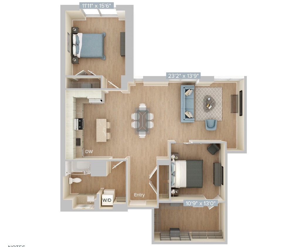 Floor Plan - B7-1200