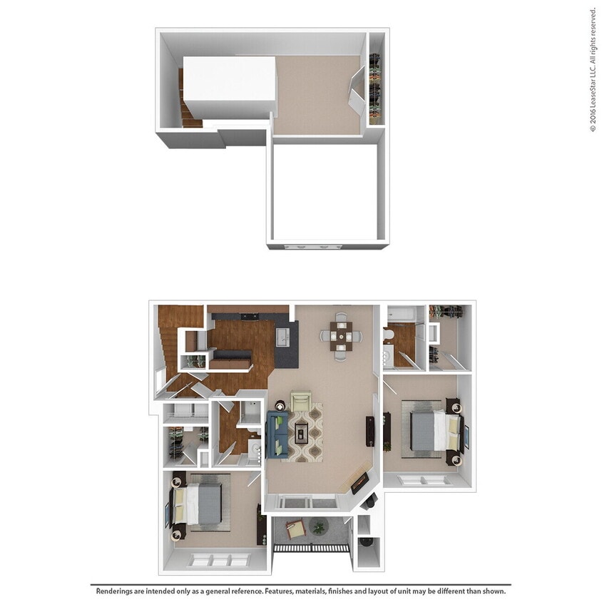 Floor Plan - Cameron w/Loft