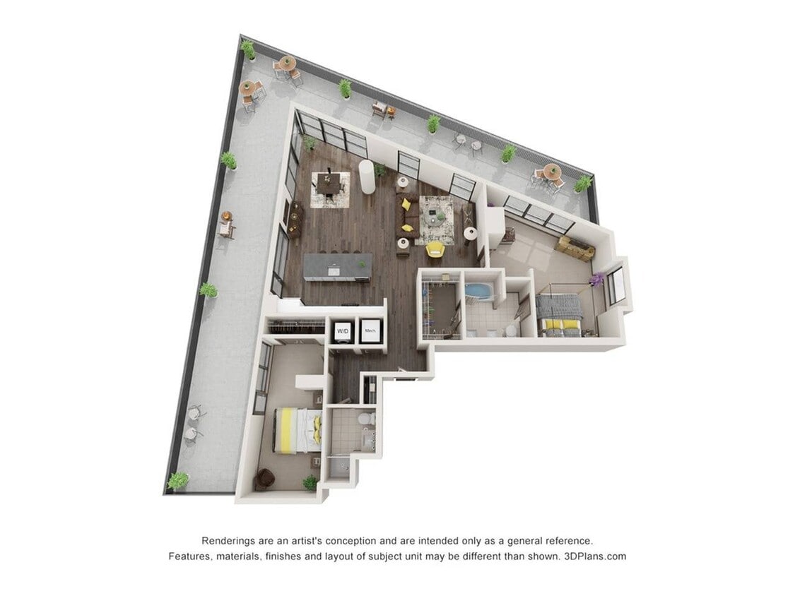 2 Bedroom - 2 Bathroom - Stratton (2 Bedroom & 2 Bathroom)