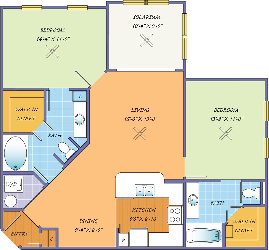Floor Plan - Longwood