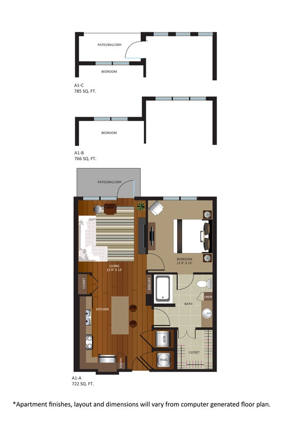 Floor Plan - A1-B