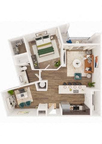 Floor Plan - A5-1-Den