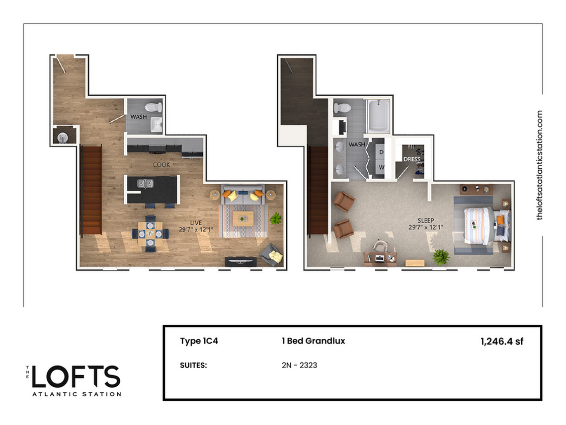 1C4 - 1 Bed Grandlux - 1C4 - 1 Bed Grandlux