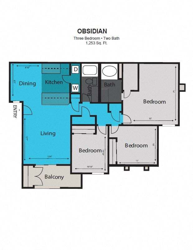 Floor Plan - Obsidian