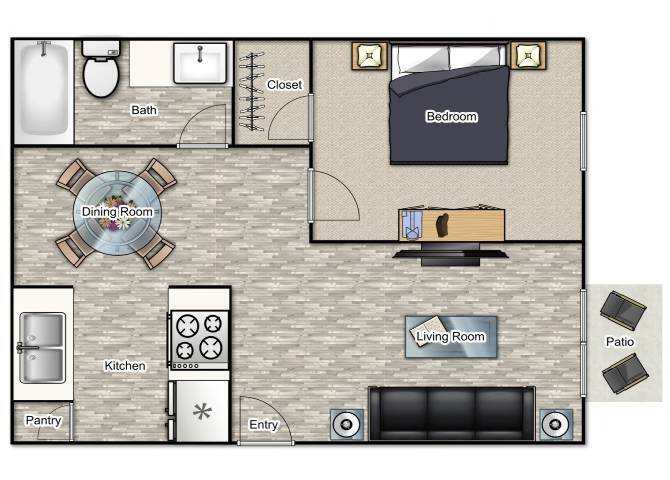 Floor Plan - The Dogwood