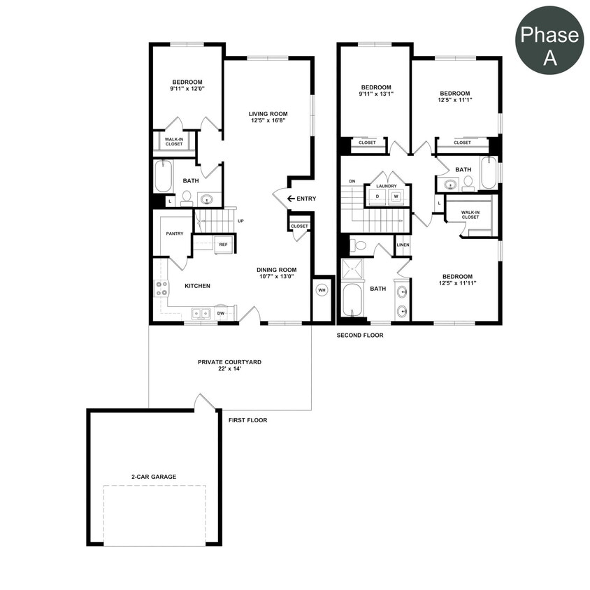 Floor Plan - The Courtyards Plan 3