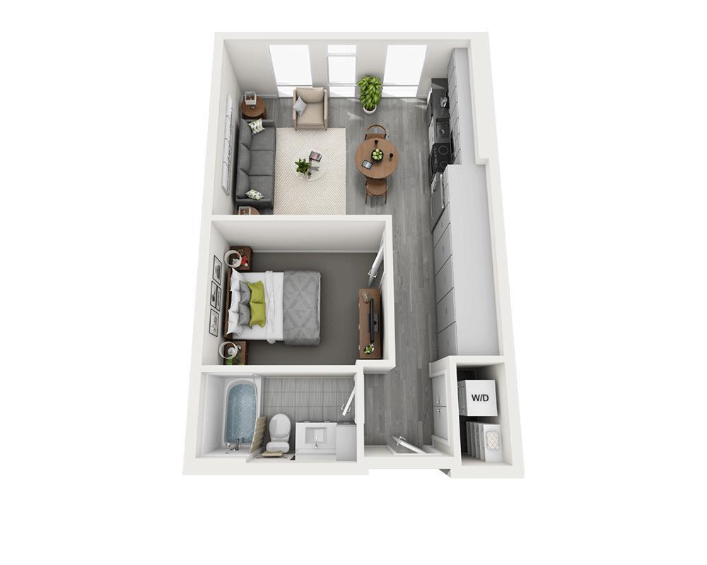 Floor Plan - Studio E1A-CL2