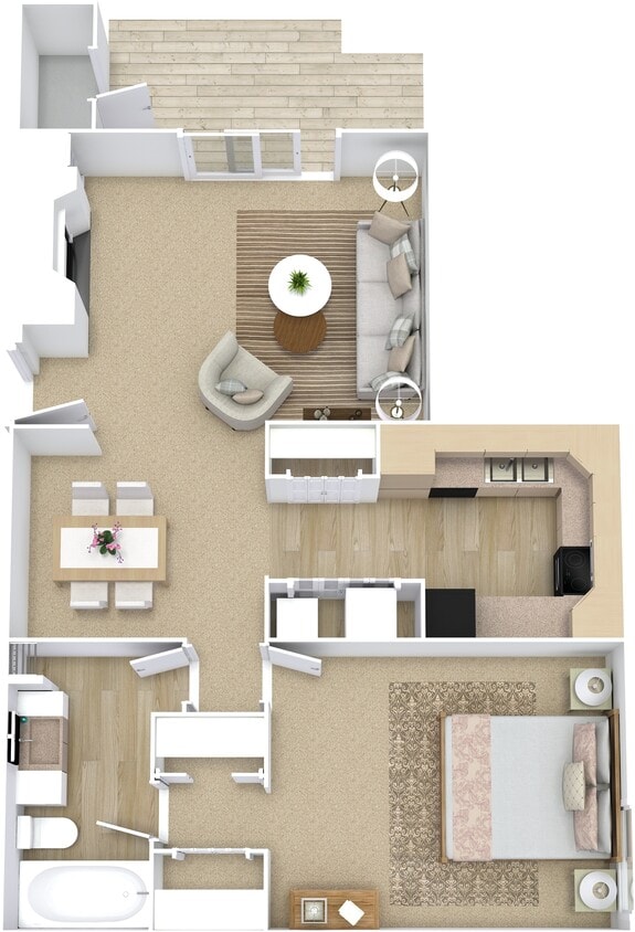 Floor Plan - The San Remo