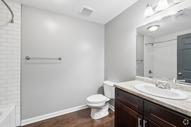 Finch 1BR, 1BA - 493SF - Bathroom - The Adelade