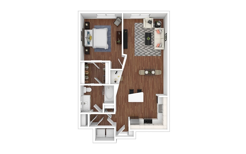 Floor Plan - Emerald - Renovated