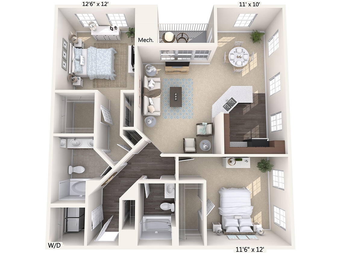 Floor Plan - B3-S-Upper