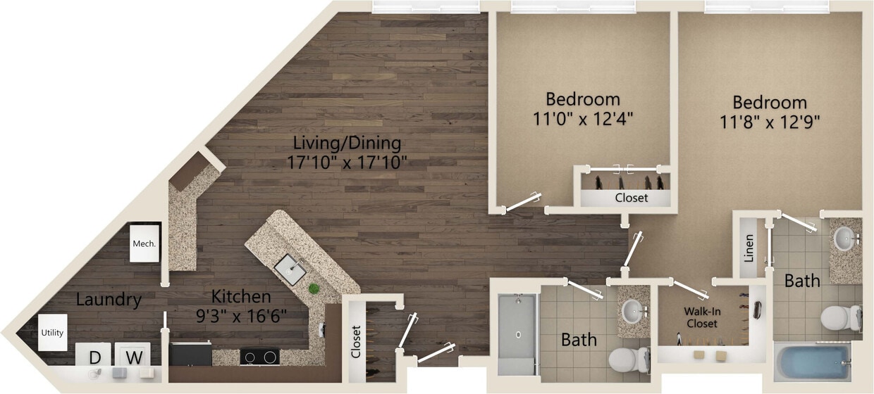 Floor Plan - Caldwell
