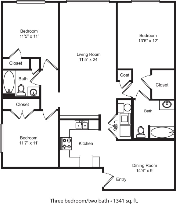 Floor Plan - Ocracoke