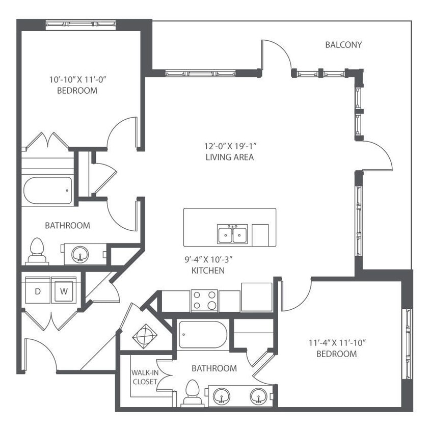 Floor Plan - Commodore