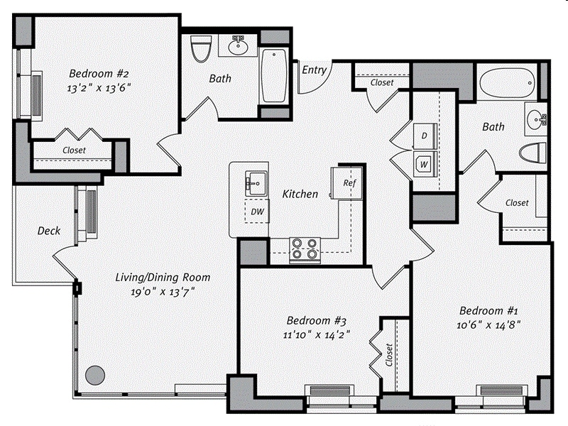 3BR/2BA - The Crestwood