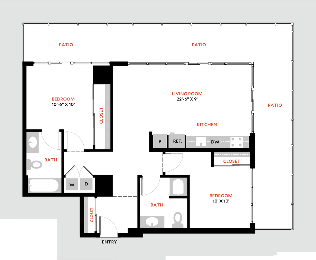 Floor Plan - Plan 2M
