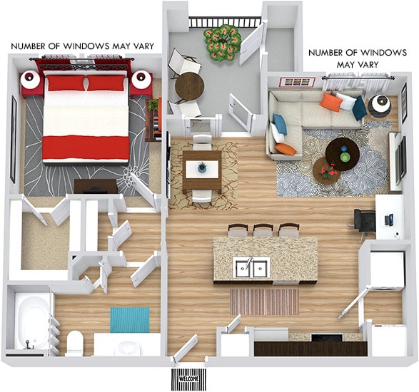 Floor Plan - Blanco