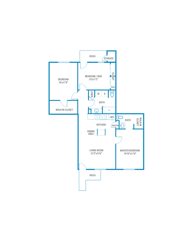 Augsburg Three Bed One & One Half Bath_1200 sq.ft - Luxury Ausburg