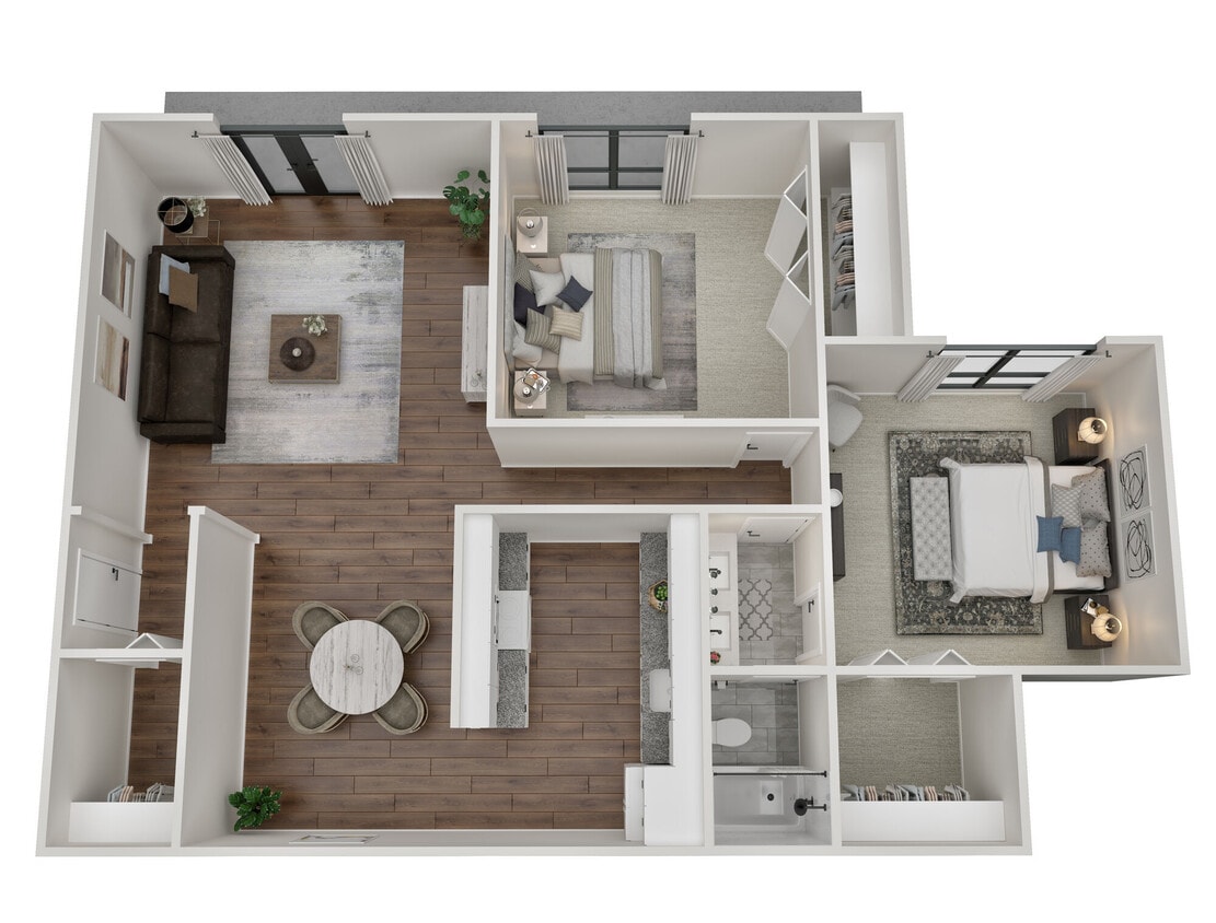 Floor Plan - 2x1 Main Level Classic