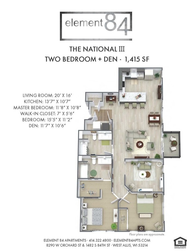 Floor Plan - National 3