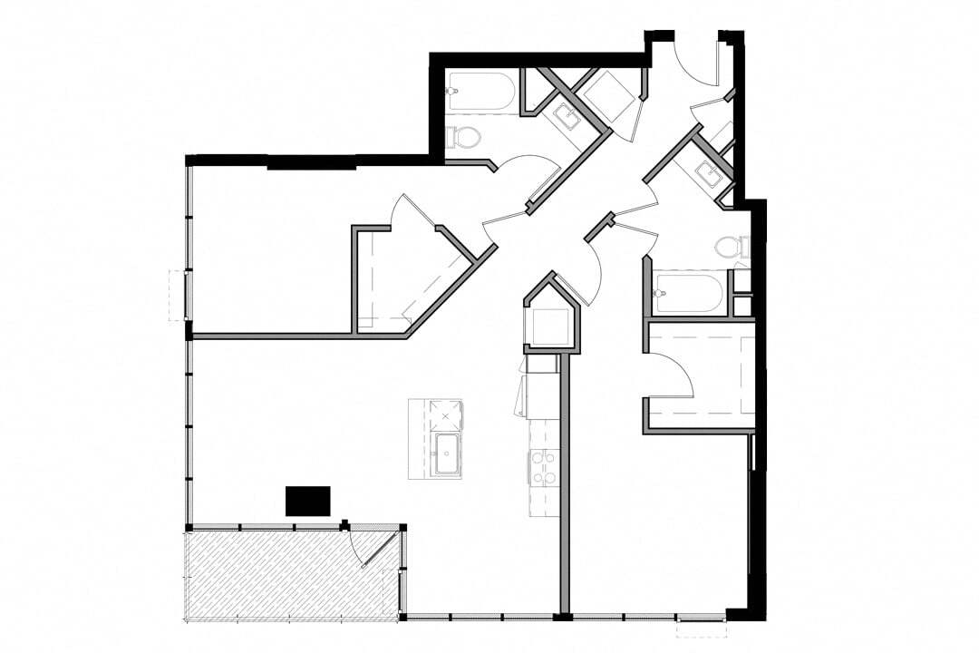 Floor Plan - Residence B1