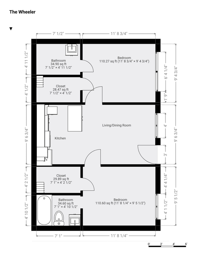 Floor Plan - The Wheeler