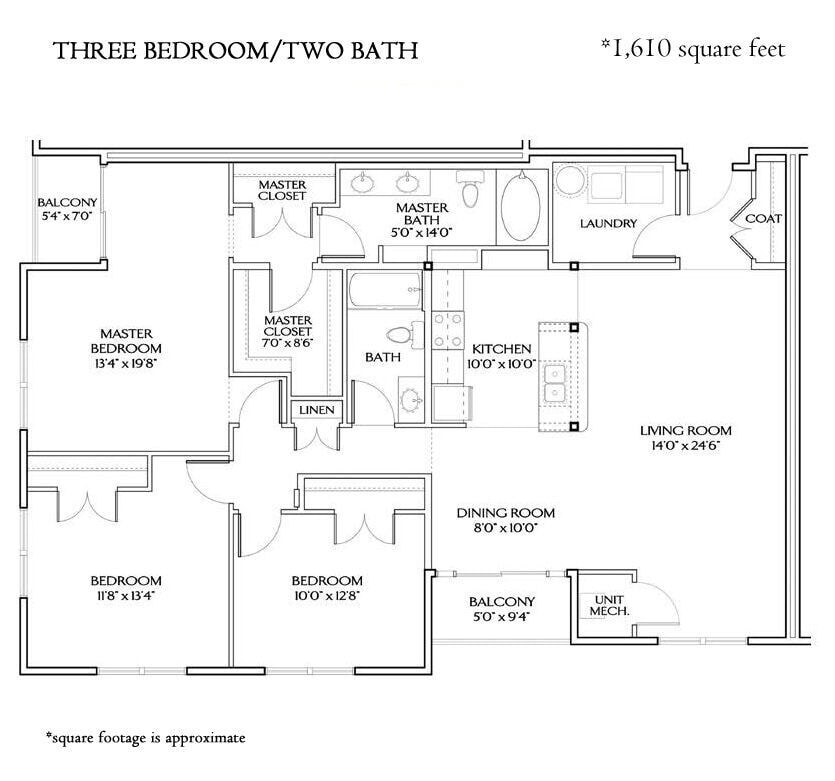 Floor Plan - The Boardwalk