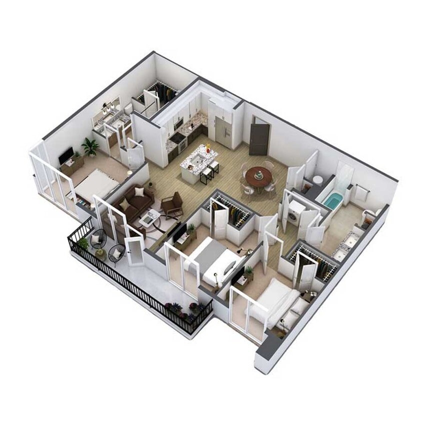 Floor Plan - Hamilton - C2