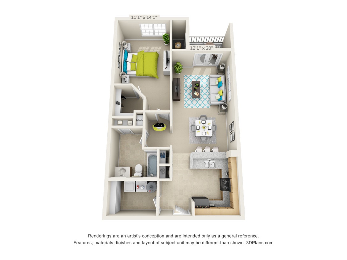 Floor Plan - The Greene