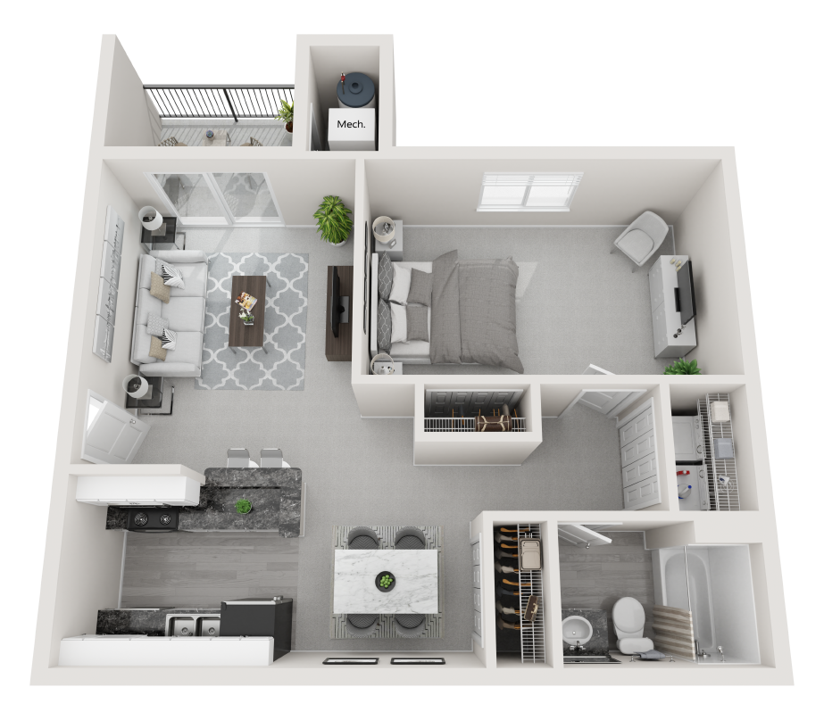 Floor Plan - The Leo