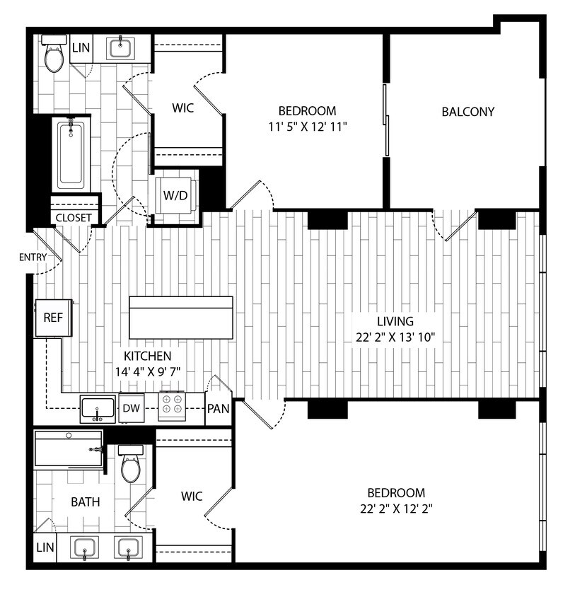 Floor Plan - Sugar Pine