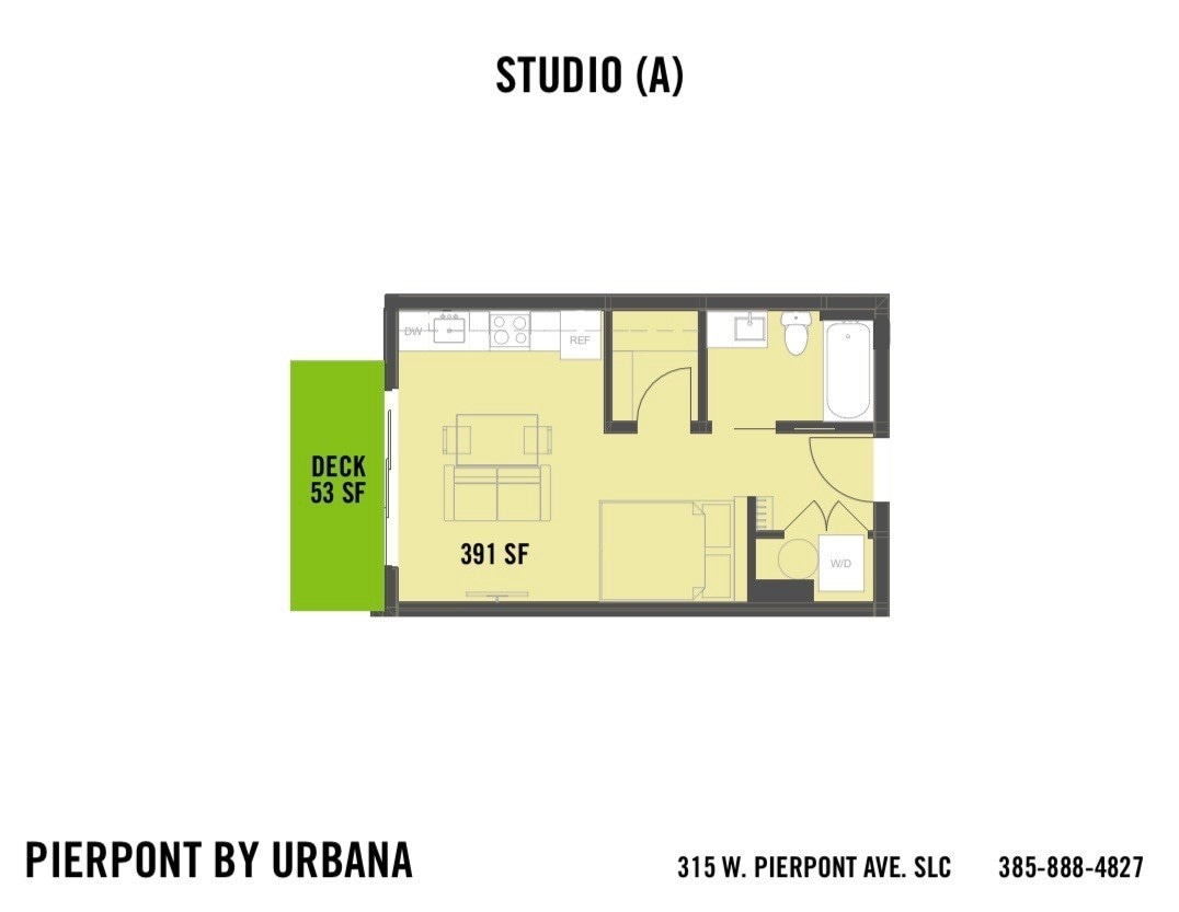 Floor Plan - STUDIO (A)
